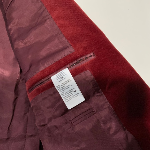 J Crew Ludlow 40R Slim-fit shawl-collar tuxedo jacket in velvet Item J5425 - Picture 7 of 10